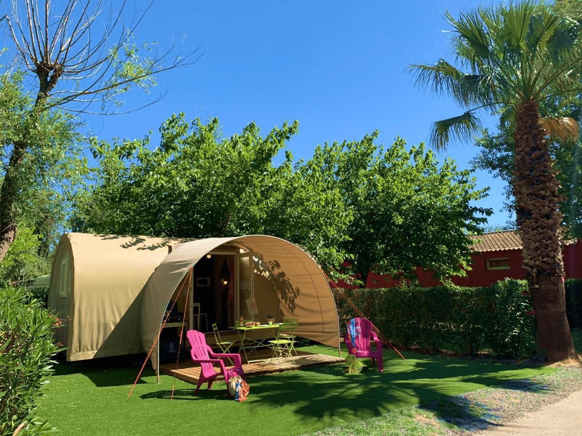 Camping Club L'Air Marin Vias Bagian luar foto